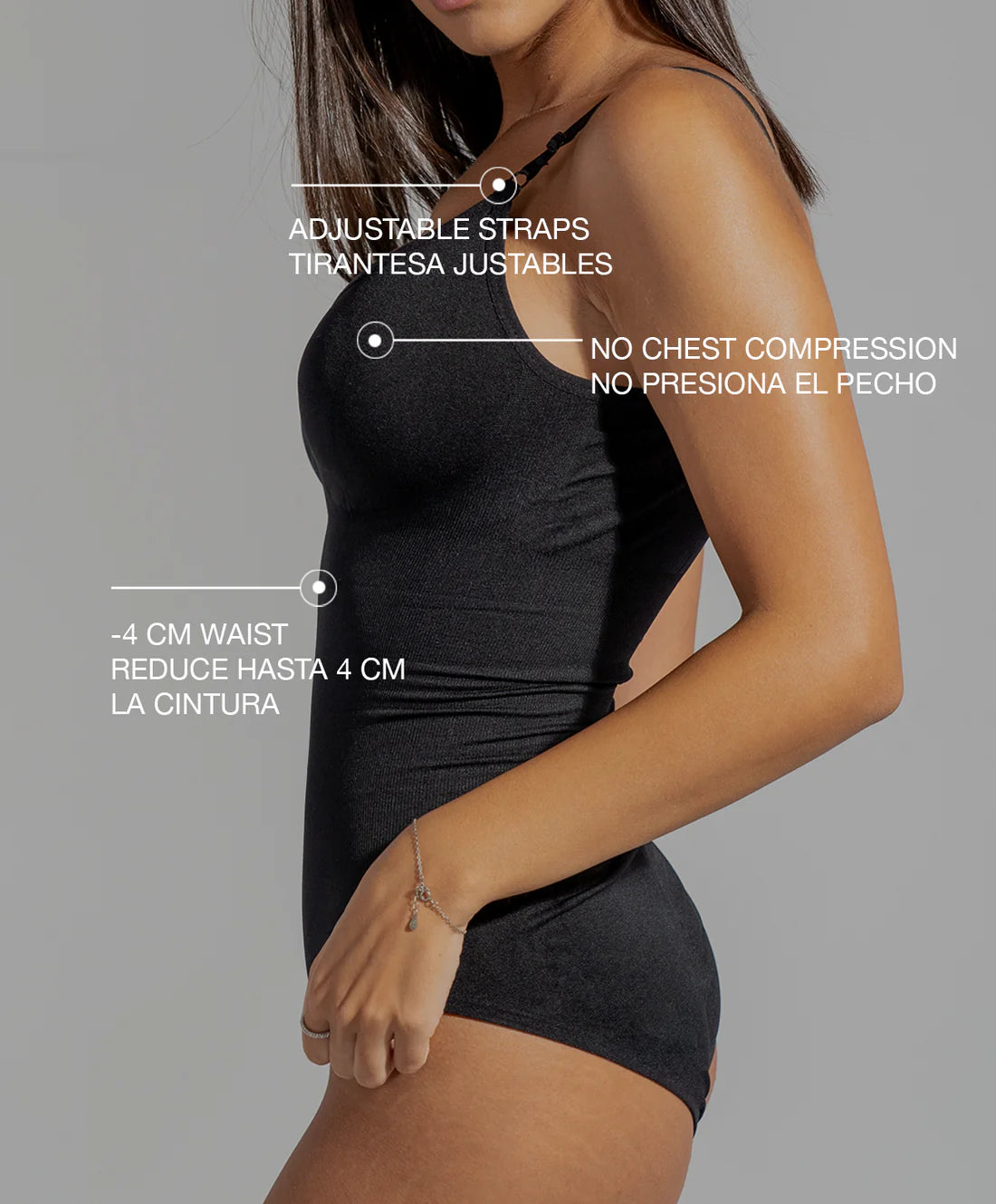 Body Modelador shapewear Beige